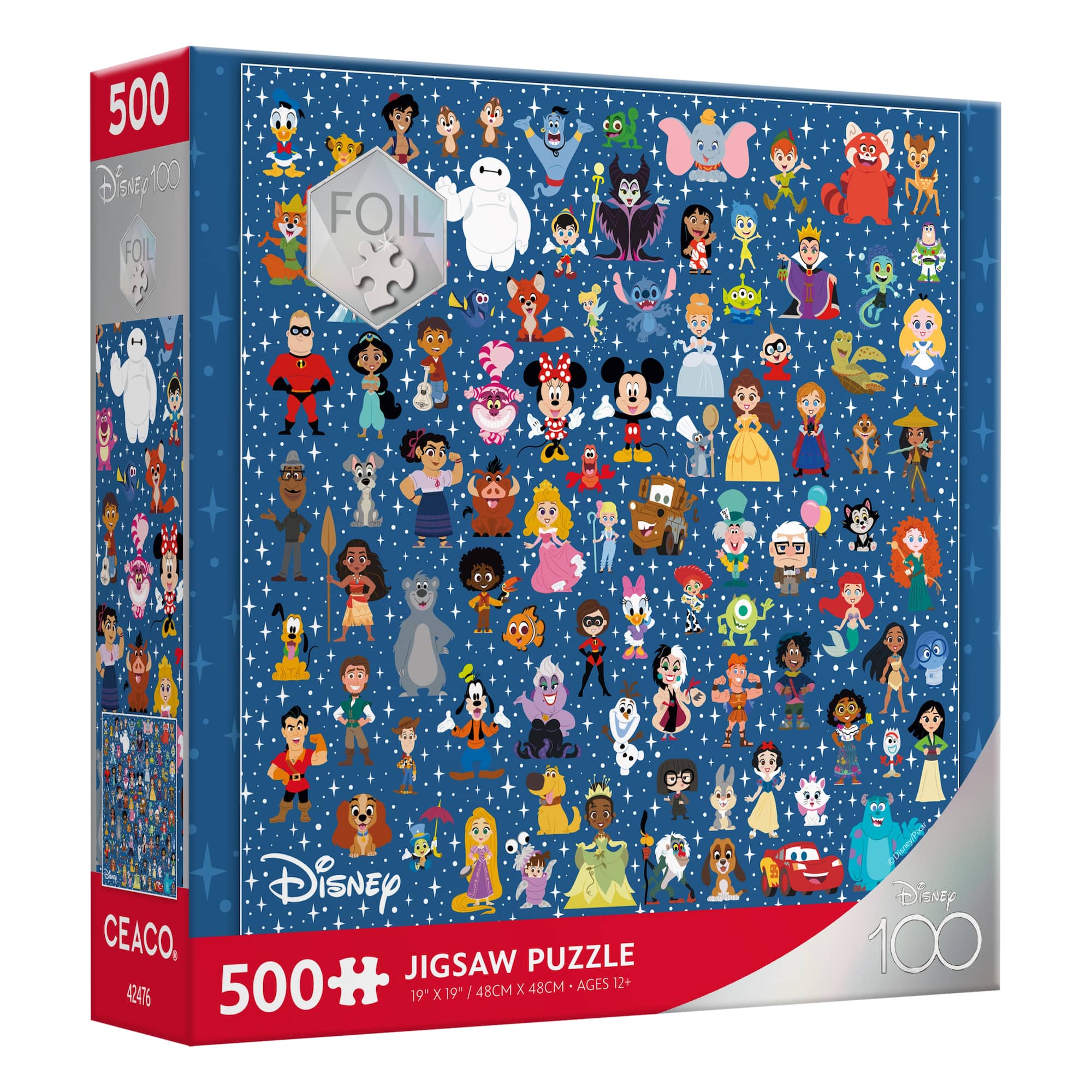Assorted Foil 500 Piece Puzzle